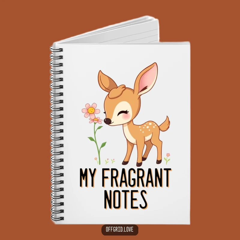 Nature's Thoughts Deer Notebook: Capture Your Ideas, Inspiring Funny Gift
